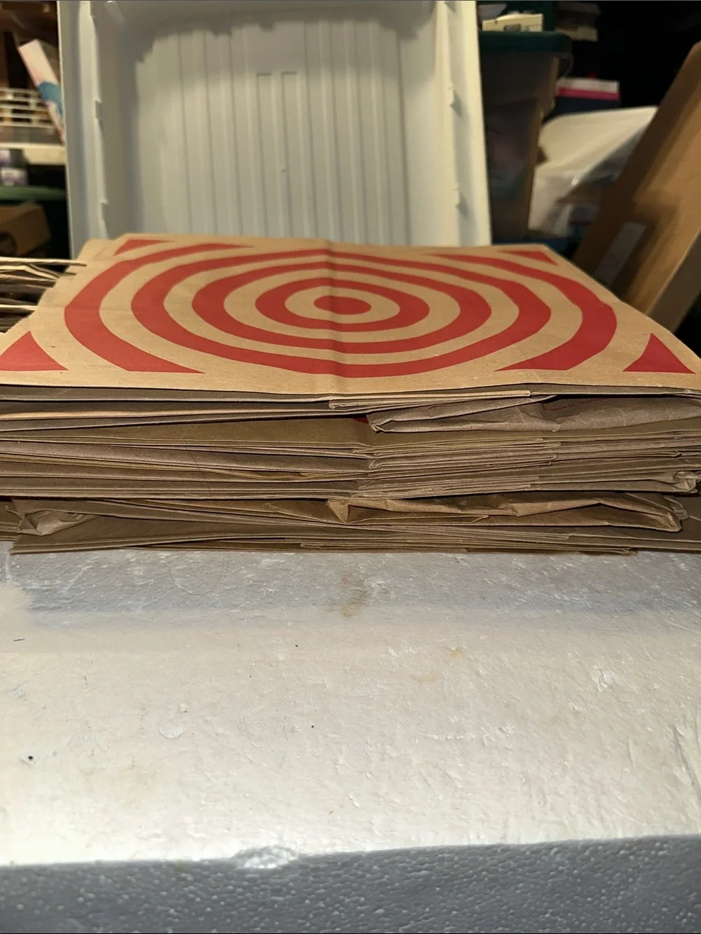Twenty Target paper bags
